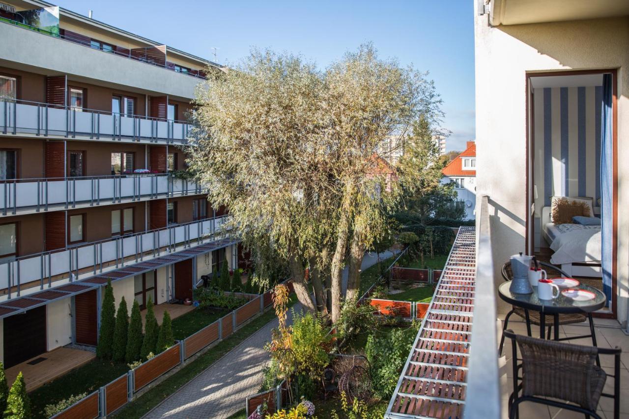 Apartament Seashell Kolobrzeg Bocianie Gniazdo ภายนอก รูปภาพ